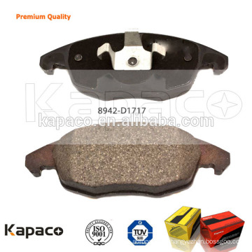 Kapaco NAO QUALITY Car Brake PAD D1717-8942 for Citroen Peugeot